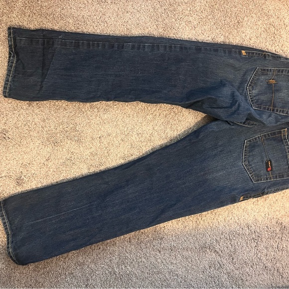 Ariat Men's Dark Blue Bootcut Work Jeans - Picture 8 of 8